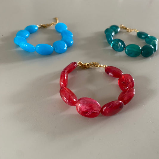 Fenna: felblauwe frisheid om je pols