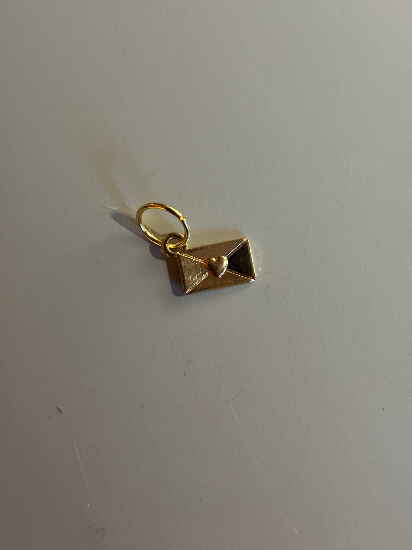 bedel rvs envelop met hartje