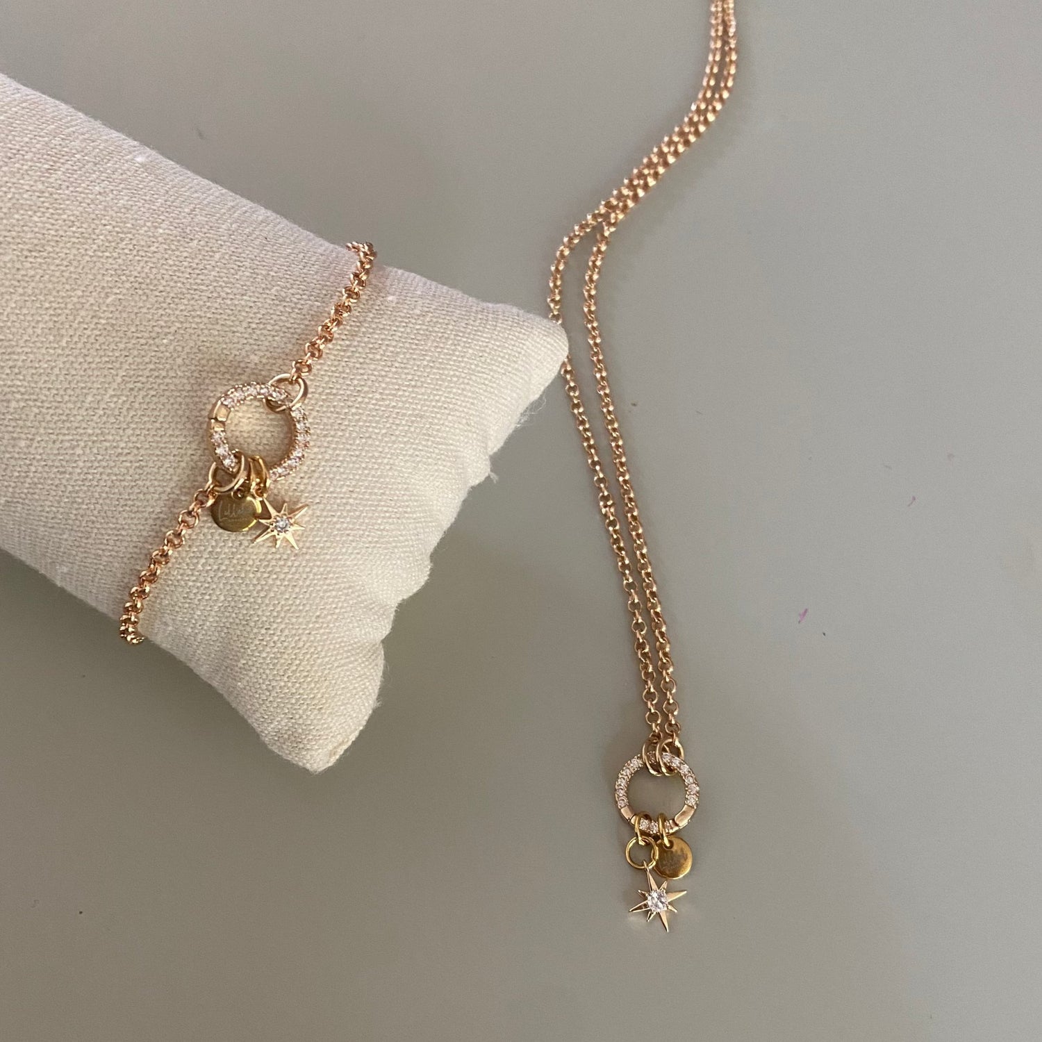 14k verguld titanium kettingen