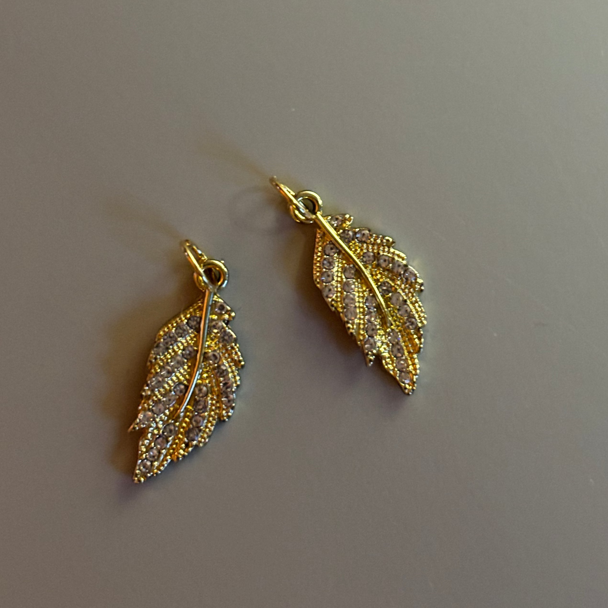 veer met mini zirkonia 15mm