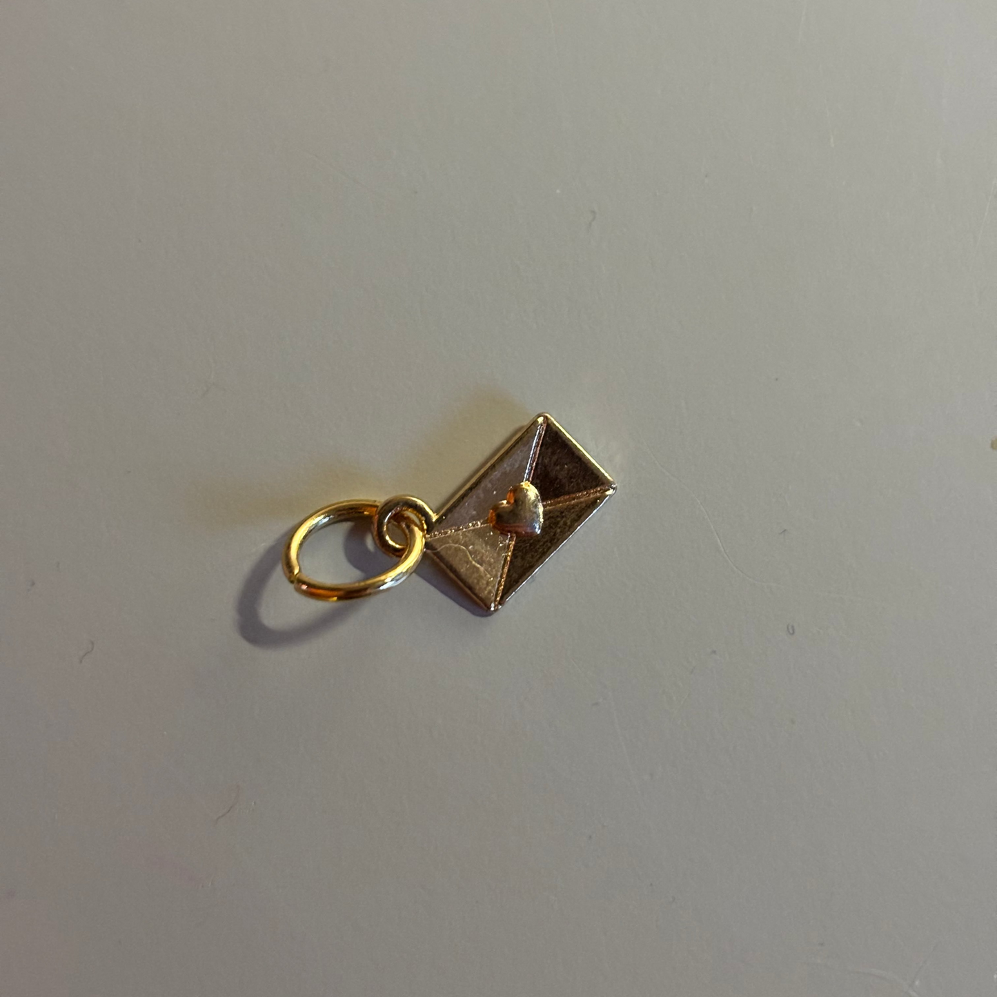 bedel rvs envelop met hartje