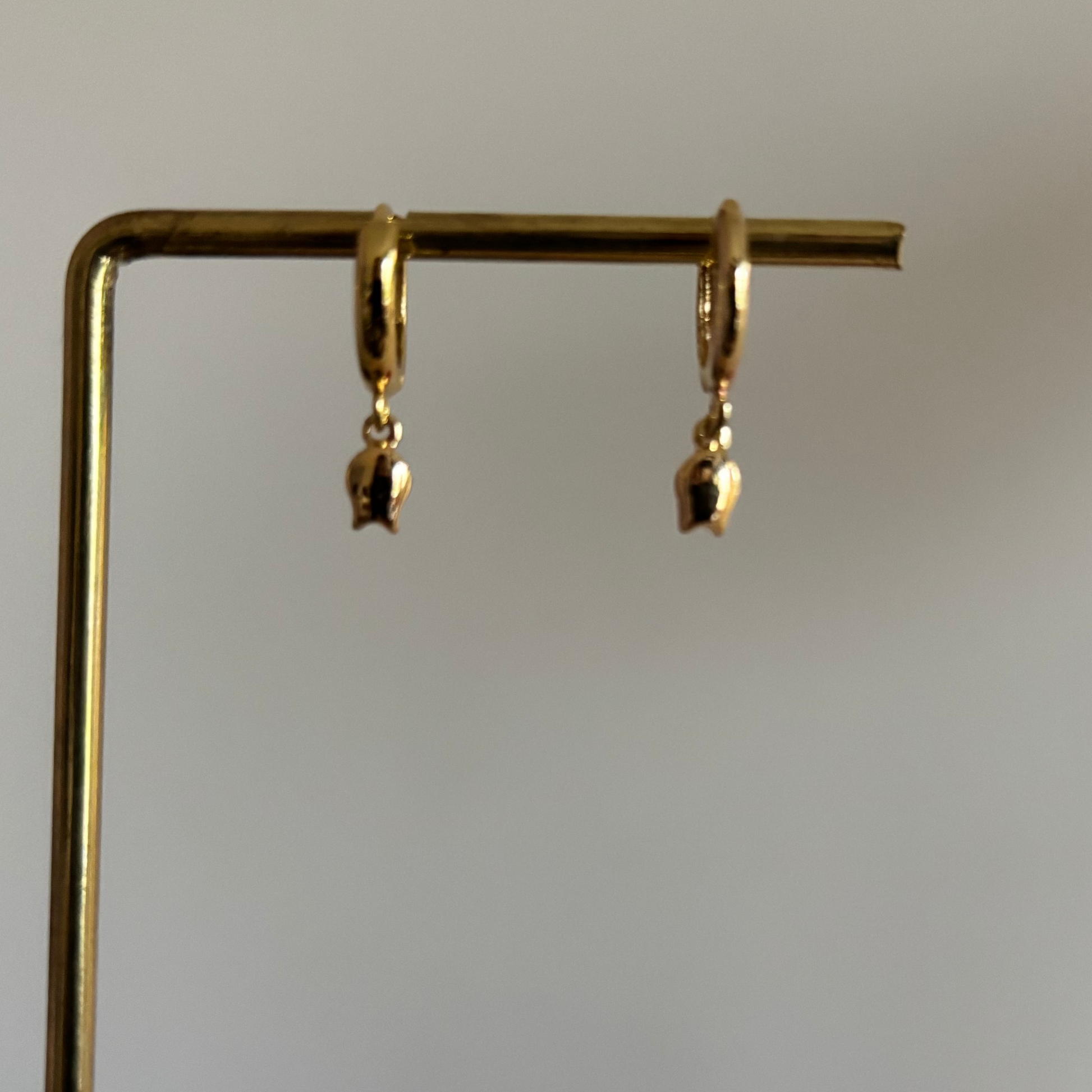 mini tulp verguld goud