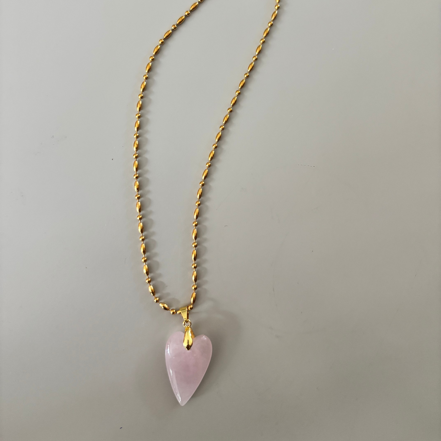 Minimalistische kettinkjes met PVD 24k goudlaag, roestvrij staal, 45 + 5 cm,