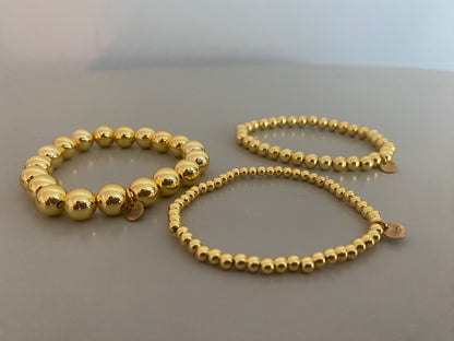 Bolletjesarmband 6mm