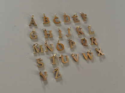 Initialen 14K verguld