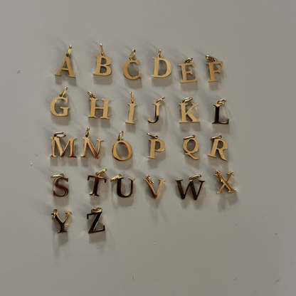 14K vergulde initialen bedel van stainless steel – 10 mm

Losse initialen bedel, 14K verguld, stainless steel, 10 mm